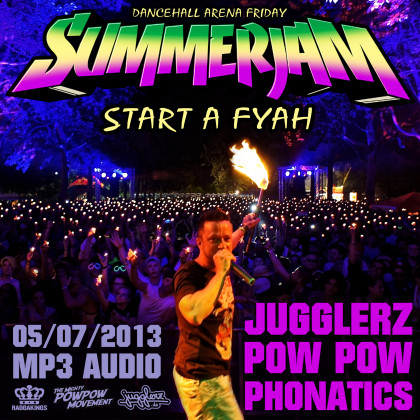Cover Summerjam Dancehall Arena Friday 2013